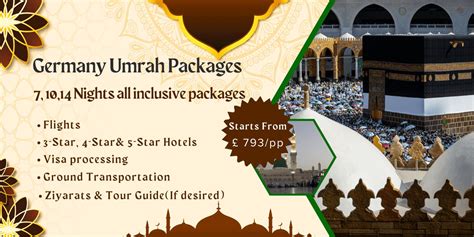 Customize your <strong>Umrah Package</strong> 2023. . Umrah package germany